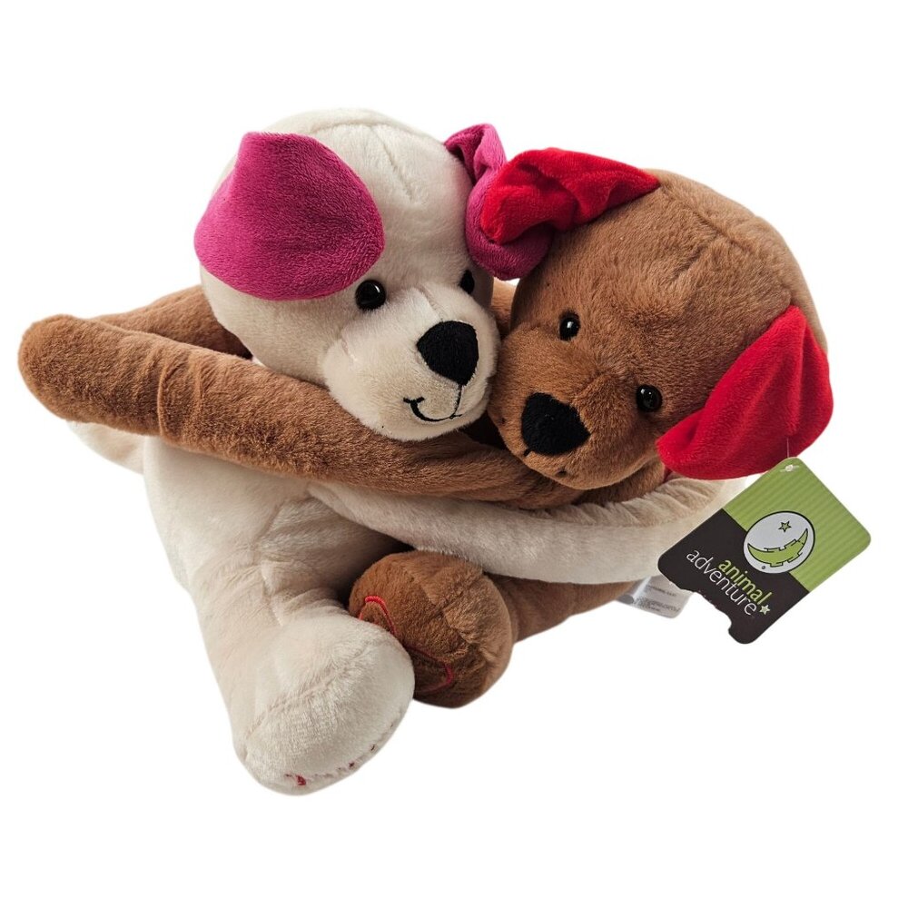 Animal Adventure Plush Puppy Love Huggin Dogs Valentine Gift 2018 Stuffed Animal